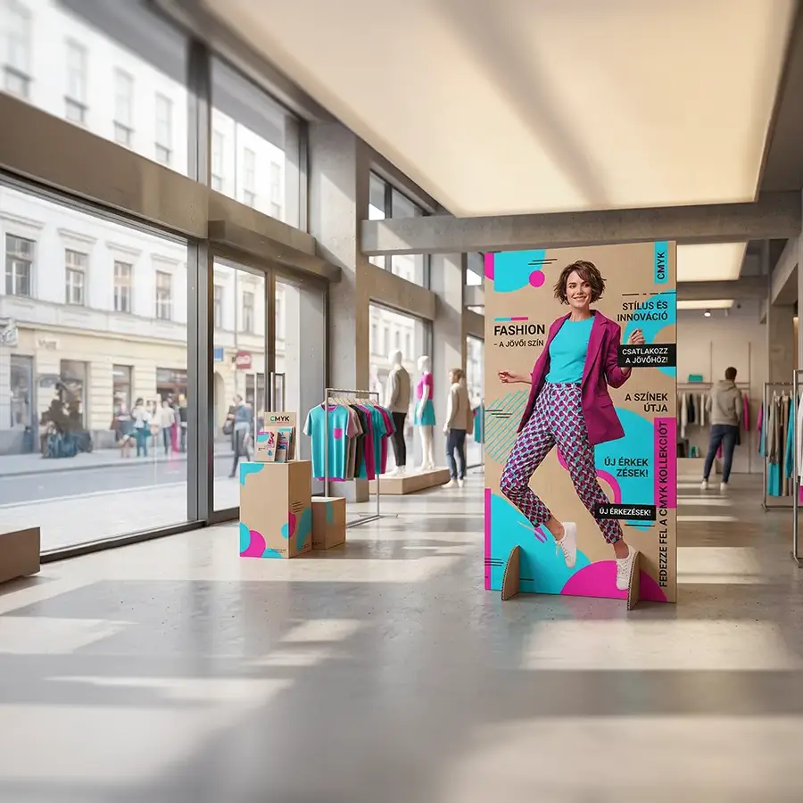 kartonfigura - standee nyomtatás