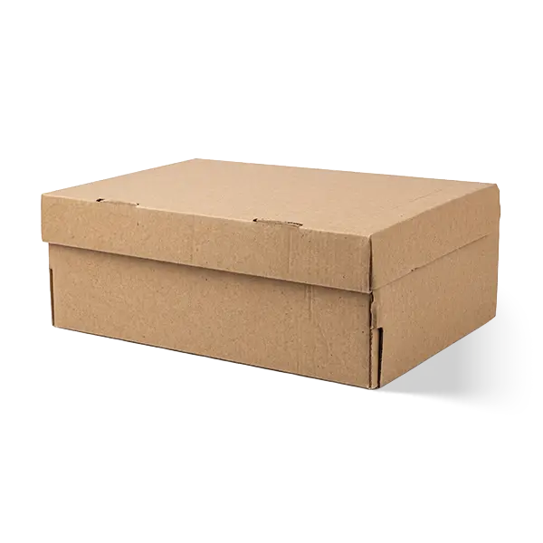 önzáró doboztípus - natúr hullámkarton