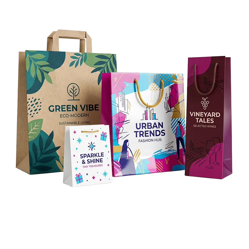 logózott papirtáskák