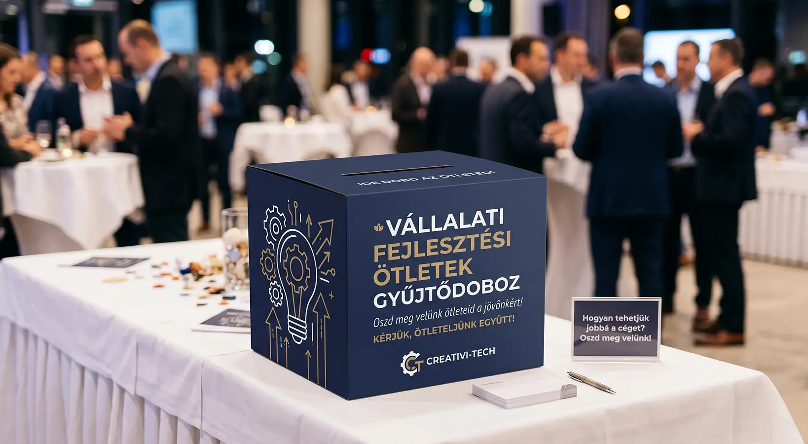 szavazatgyűjtő doboz rendezvényen